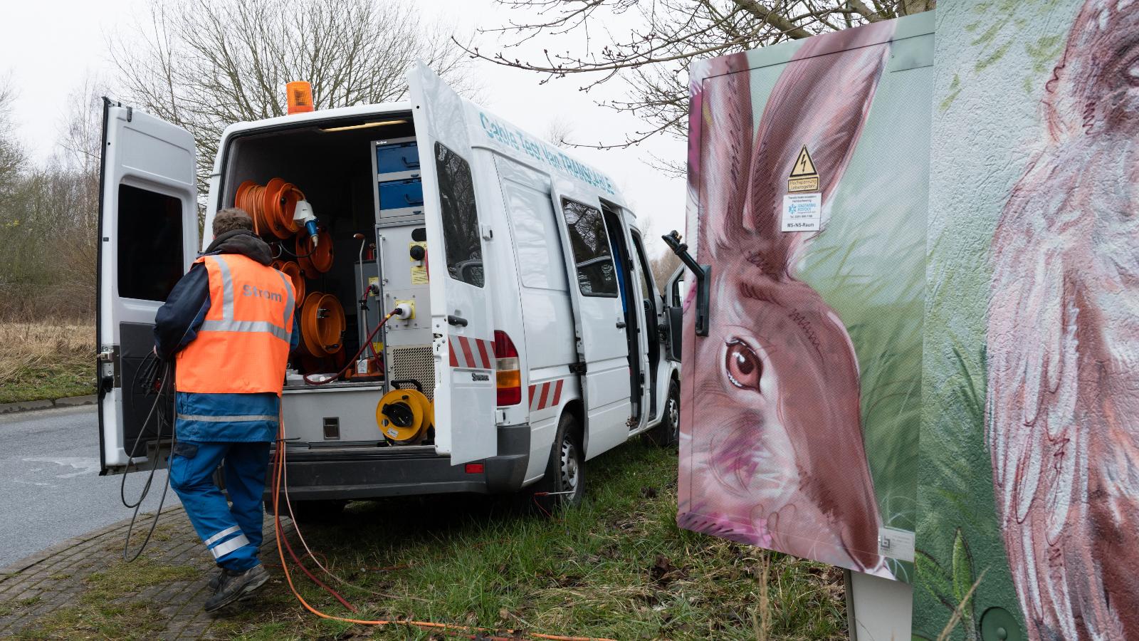 Wichtige Hilfsmittel zur Fehlerortung: Unser Kabelmesswagen