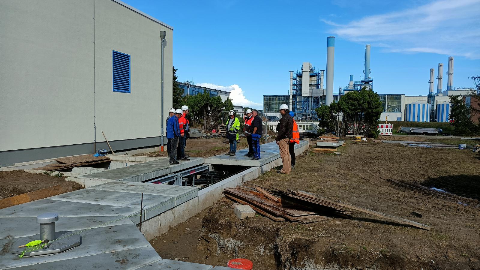 Netzgesellschaft schafft Grundstein für Power to Heat-Anlage